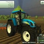 New Holland T7550 Traktör