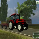 Belarus 1025 Kırmızı Traktör