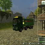 Man TGX ve Bergmann Gübre Dorsesi