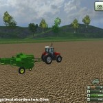 John Deere 348 Balya Makinası