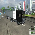Scania R730 Topline Siyah Kamyon