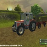 Massey Ferguson 698 Turbo Traktör