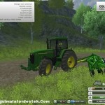 John Deere 8110 V2 Traktör
