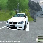 BMW M3 Beyaz Araba