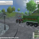 Bergmann TSW 7340 S Gübreleme Römorku
