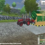 Zetor 6748 Kırmızı Traktör
