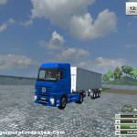 Mercedes Benz Actros Mavi Kamyon