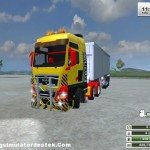 MAN TGX Caterpillar Versiyonlu Kamyon