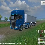 Scania R-730 Mavi Kamyon