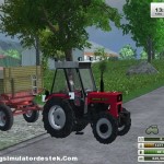 Universal 640 DTC Kırmızı Traktör