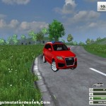 Audi Q7 Kırmızı Araba