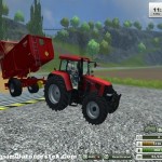 CASE IH CVX 175 Versiyon 6 Kırmızı Traktör