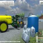John Deere 2510L Gübre Serpme Makinesi