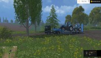 FS 2015 – Galtraller Araç Taşıma Dorse Modu
