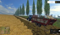 FS 2015 – Krone Turbo 3500 Balya Toplama Römorku