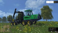 FS 2015 – John Deere 1110D Traktör