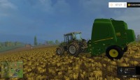 FS 2015 – John Deere 864 Premium Balya Makinası