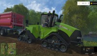FS15 Case IH Steiger 535 Yeşil + Paletli