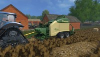 FS15 – Krone Ultima CF 155 Balya Makinası