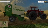 FS15 – Krone 1500 Vario Yuvarlak Balya