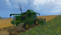 FS15 – John Deere W540 Biçerdöver