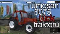 FS15 – Tümosan 8075 4 Çeker Türk Traktörü