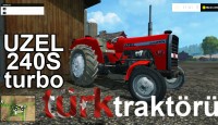 Uzel 240 S Turbo Türk Traktörü