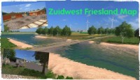FS15 – Wonen Zuidwest Friesland Hollanda Çiftlik Haritası V1.1