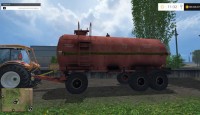 FS15 – MZHT 16 Tonluk Sıvı Gübre Serpme Tankı