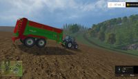 FS15 – Unia Tytan Gübreleme Römorku