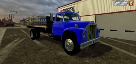 1970_international_loadstar_flatbed_kamyon