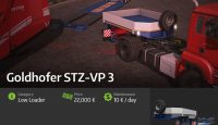 FS17 – GoldHover STZ – VP 3 Taşıma Dorsesi