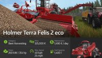 Farming 17 Holmer Terra Felis Pancar Hasat Makinası