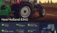 FS17 – New Holland 8340 Traktör Detayları