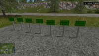 FS17 – Yerleştirilebilir Tabelalar V1