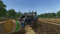 FS17 – Yuvarlak Saman Balya Dokusu V1.2