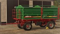 FS17 – Metaltech DB14 Yeşil Römork