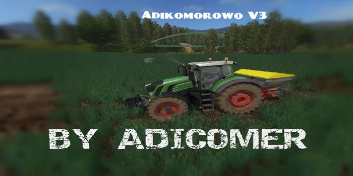 FS17 – Adikomorowo Çiftlik Haritası V3