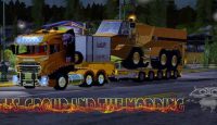FS17 – Caterpillar Araç Taşıma Kiti + Scania Çekici