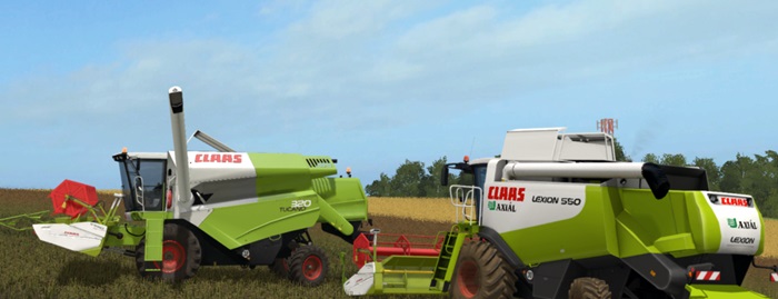 FS17 – Claas Biçer Döver Paketi