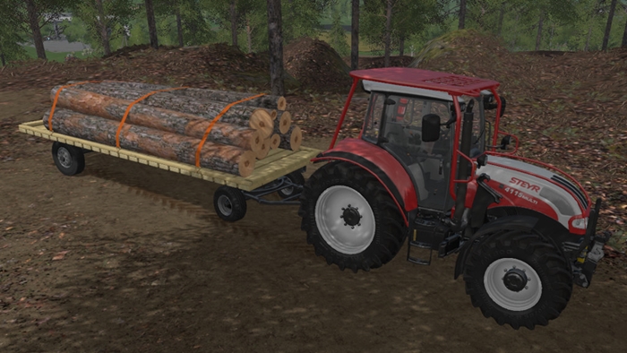 FS17 – Flatbed Römork