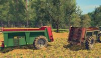 FS17 – Gyrax EBMX 155 Gübre Römorku