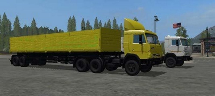 FS17 – Kamaz 5410 & Nefaz 93344 V1