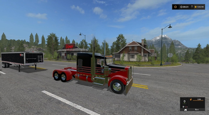 FS17 – Kenworth W900 LFT Yeniden Düzenlenmiş V1