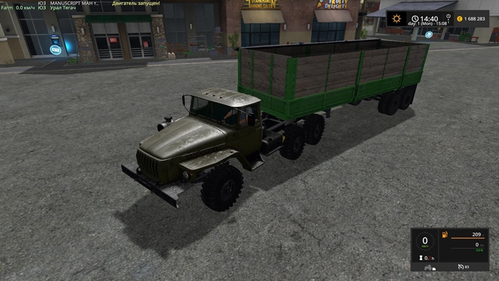 FS17 – Odaz 9370 Kamyon Modu V1