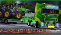 FS17 – Scania R1000 John Deere V1