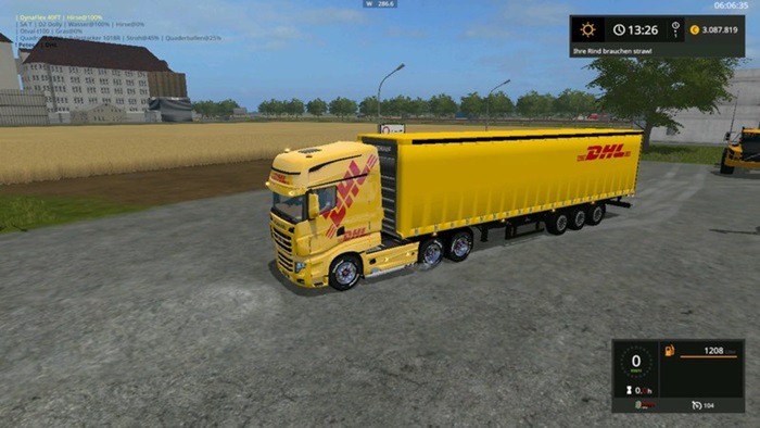 FS17 – Scania R700 DHL Kamyon Modu V1