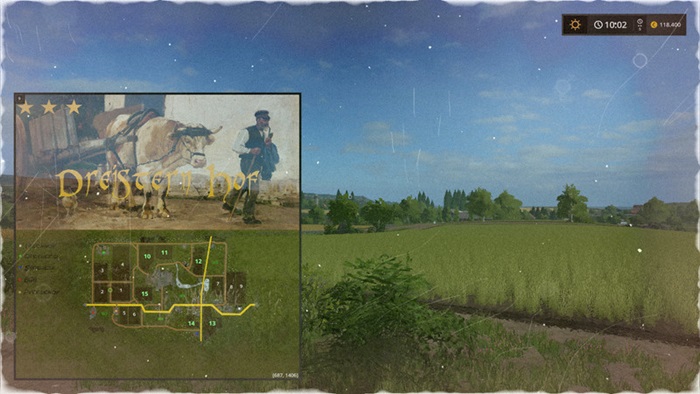 FS17 – Üç Yıldızlı Hof Dreistern Hof Harita Yaması V1.2
