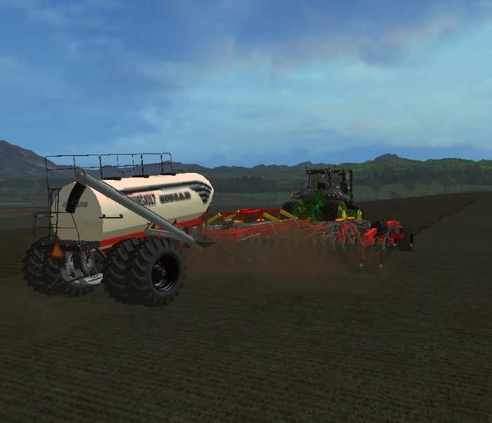 FS17 – Bourgault Lads Mibzer ile Gübreleme Makinası V1
