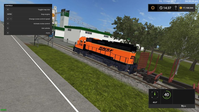 FS17 – BSNF Turuncu Tren V1